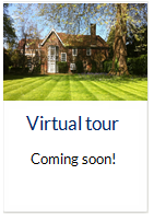 Webpage Virtual tour coming soon button