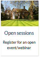 Webpage open sessions button
